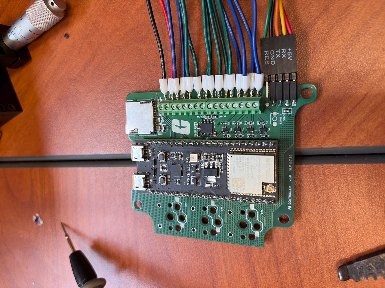 first pcb